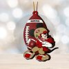 NFL Minnesota Vikings Mickey Mouse Christmas Ornament