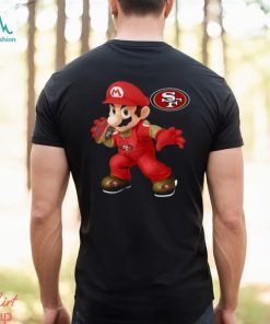 NFL San Francisco 49ers T Shirt Print Mario Nfl Tshirt Mario For Fans