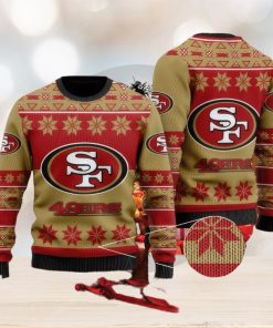 NFL San Francisco 49ers Ugly Christmas 3D Sweater Hibernation