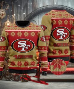 NFL San Francisco 49ers Ugly Christmas 3D Sweater Hibernation