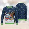 NFL Seattle Seahawks Christmas Reindeer Sport Christmas Ugly Sweater 3D