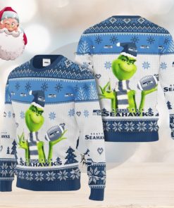 NFL Seattle Seahawks Grinch Christmas AOP Sweater