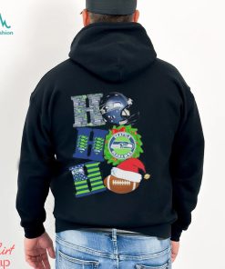 NFL Seattle Seahawks Ho Ho Ho Christmas Shirt