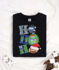 NFL Seattle Seahawks Ho Ho Ho Christmas Shirt
