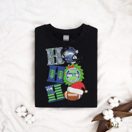 NFL Seattle Seahawks Ho Ho Ho Christmas Shirt