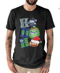 NFL Seattle Seahawks Ho Ho Ho Christmas Shirt