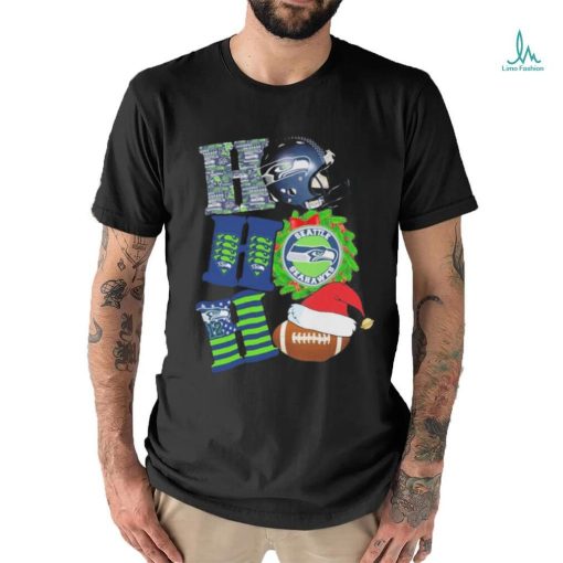 NFL Seattle Seahawks Ho Ho Ho Christmas Shirt