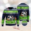 NFL Seattle Seahawks Knitted Christmas 3D Sweater Frankincense Custom Name