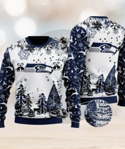 NFL Seattle Seahawks Special Christmas Ugly Sweater Design