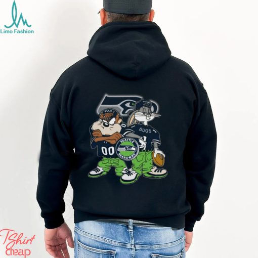 NFL Seattle Seahawks T Shirt Print Bugs Bunny Nfl Bugs Bunny Tshirt For Fans