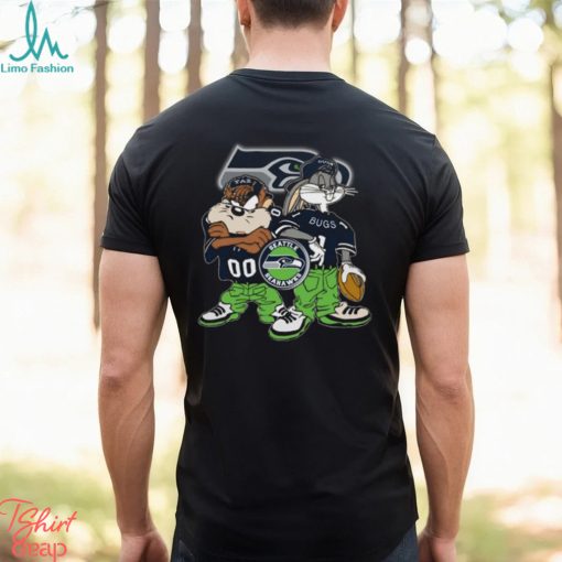 NFL Seattle Seahawks T Shirt Print Bugs Bunny Nfl Bugs Bunny Tshirt For Fans
