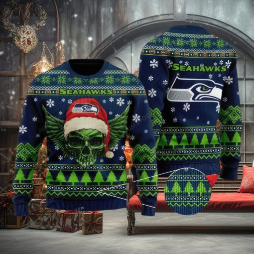 NFL Seattle Seahawks Ugly Christmas 3D Sweater Boutique