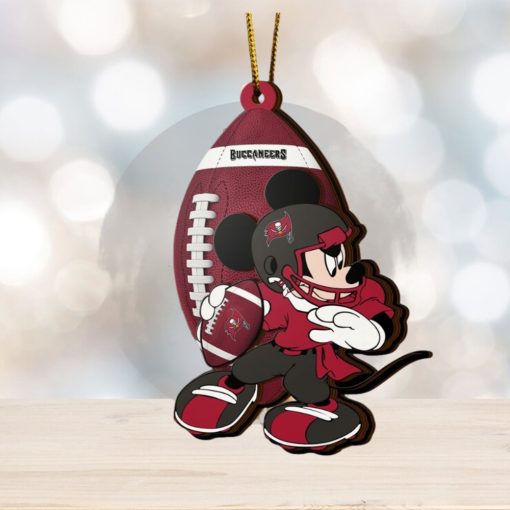 NFL Tampa Bay Buccaneers Mickey Mouse Christmas Ornament