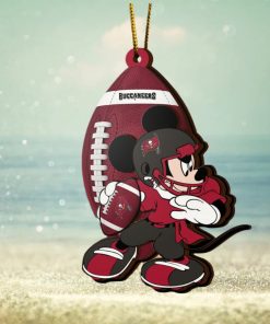 NFL Tampa Bay Buccaneers Mickey Mouse Christmas Ornament