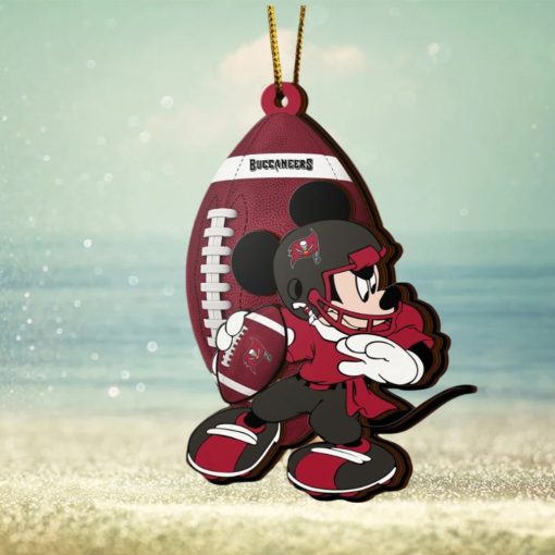 NFL Tampa Bay Buccaneers Mickey Mouse Christmas Ornament