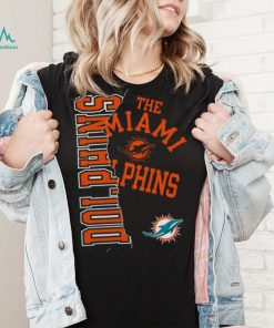 NFL Team Apparel Youth Miami Dolphins Tear Up Black T Shirt