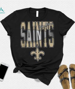 NFL Team Apparel Youth New Orleans Saints Playbook Black T Shirt