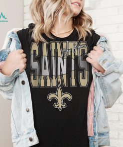 NFL Team Apparel Youth New Orleans Saints Playbook Black T Shirt