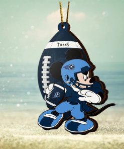 NFL Tennessee Titans Mickey Mouse Christmas Ornament