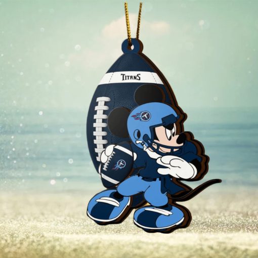 NFL Tennessee Titans Mickey Mouse Christmas Ornament