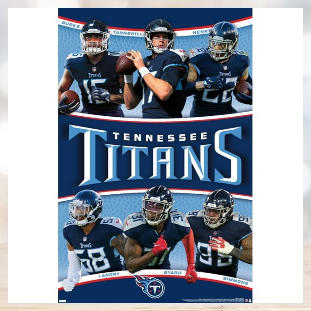 NFL Tennessee Titans Poster NFL Tennessee Titans Poster