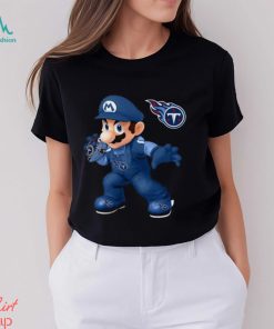 NFL Tennessee Titans T Shirt Print Mario Nfl Tshirt Mario For Fans
