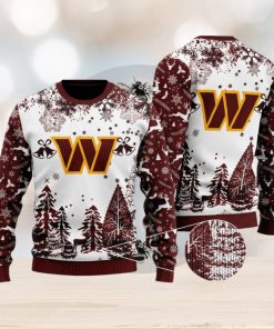 NFL Washington Commanders Special Christmas Ugly Sweater Design