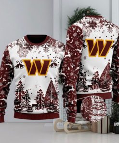 NFL Washington Commanders Special Christmas Ugly Sweater Design