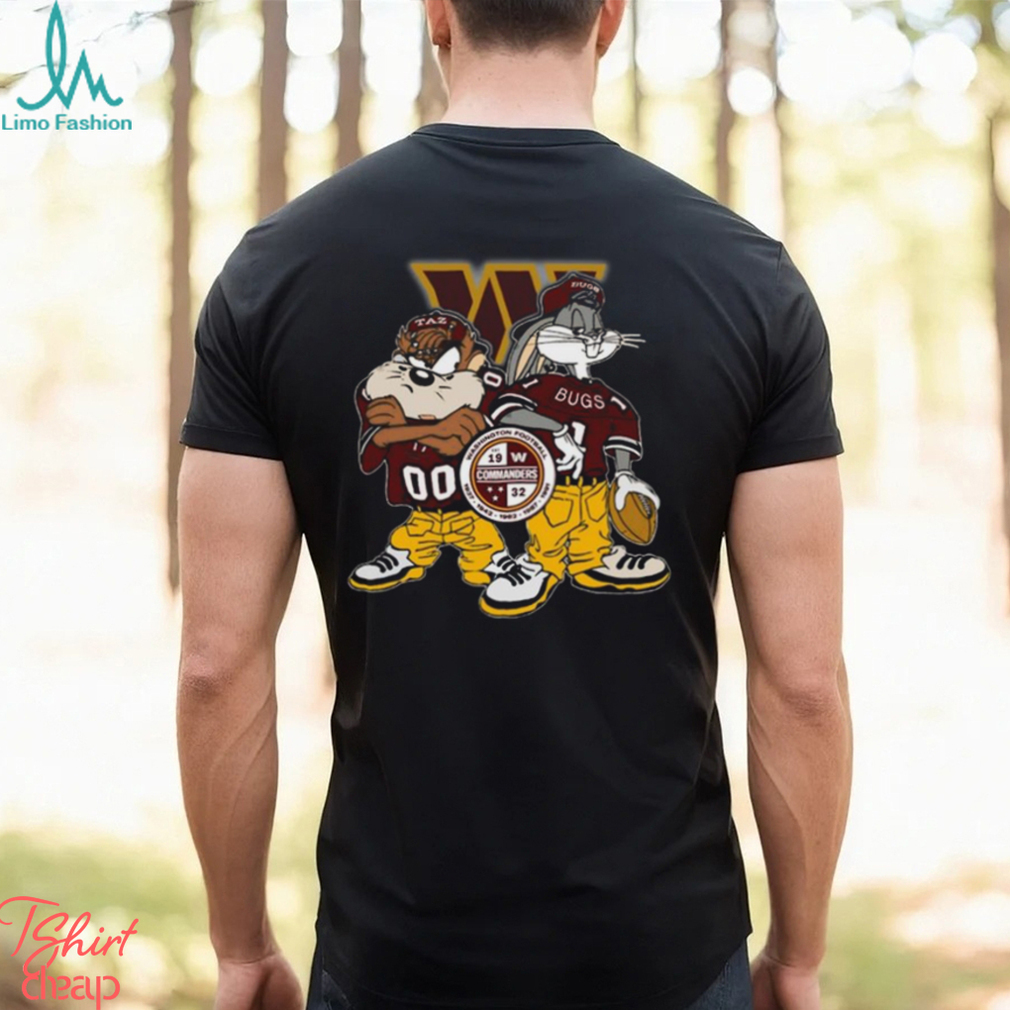 NFL washington commanders T Shirt Print Bugs Bunny Nfl Bugs Bunny Tshirt For Fans NFL washington commanders T Shirt Print Bugs Bunny Nfl Bugs Bunny Tshirt For Fans