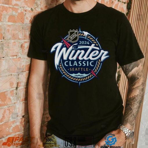 NHL Adult 2023 2024 Winter Classic 2 Hit Vegas Golden Knights T Shirt