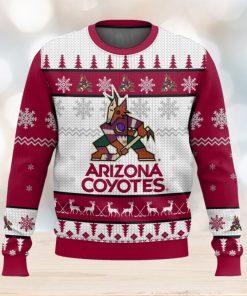 NHL Arizona Coyotes 3D Ugly Christmas Sweater Men And Women Christmas Gift