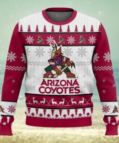 NHL Arizona Coyotes 3D Ugly Christmas Sweater Men And Women Christmas Gift