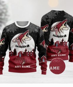 NHL Arizona Coyotes Special Christmas Ugly Sweater Design