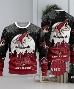 NHL Arizona Coyotes Special Christmas Ugly Sweater Design