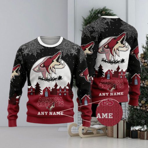 NHL Arizona Coyotes Special Christmas Ugly Sweater Design