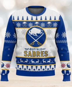 NHL Buffalo Sabres 3D Ugly Christmas Sweater Men And Women Christmas Gift