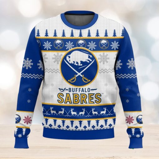 NHL Buffalo Sabres 3D Ugly Christmas Sweater Men And Women Christmas Gift