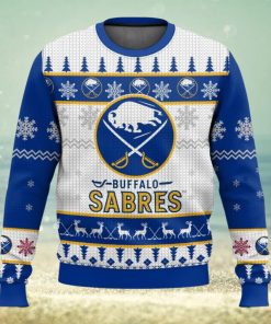 NHL Buffalo Sabres 3D Ugly Christmas Sweater Men And Women Christmas Gift