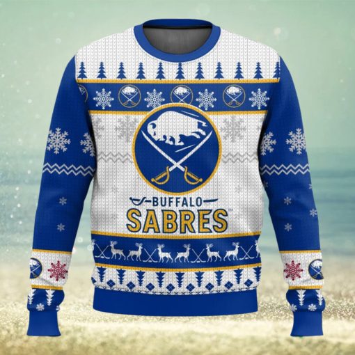 NHL Buffalo Sabres 3D Ugly Christmas Sweater Men And Women Christmas Gift