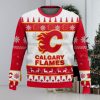 NHL Calgary Flames 3D Ugly Christmas Sweater Style Gift