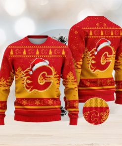 NHL Calgary Flames Special Christmas Design Ugly Sweater