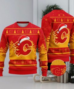 NHL Calgary Flames Special Christmas Design Ugly Sweater