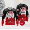 Funny Santa Shark Jaws Ugly Christmas 3D Sweater