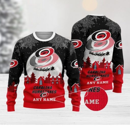 NHL Carolina Hurricanes Special Christmas Ugly Sweater Design