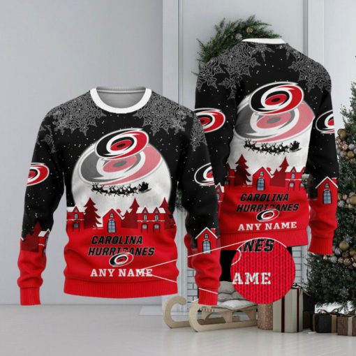 NHL Carolina Hurricanes Special Christmas Ugly Sweater Design