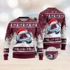 Samoyed Red Truck Ugly Christmas Sweater