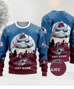 NHL Colorado Avalanche Special Christmas Ugly Sweater Design