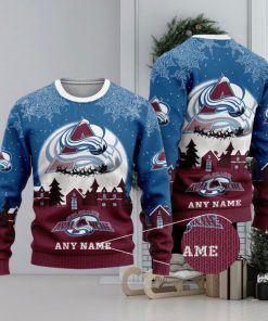 NHL Colorado Avalanche Special Christmas Ugly Sweater Design