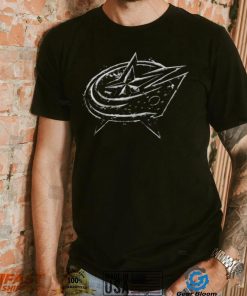 NHL Columbus Blue Jackets Iced Out Black T Shirt