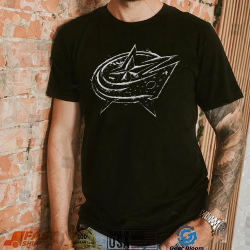 NHL Columbus Blue Jackets Iced Out Black T Shirt